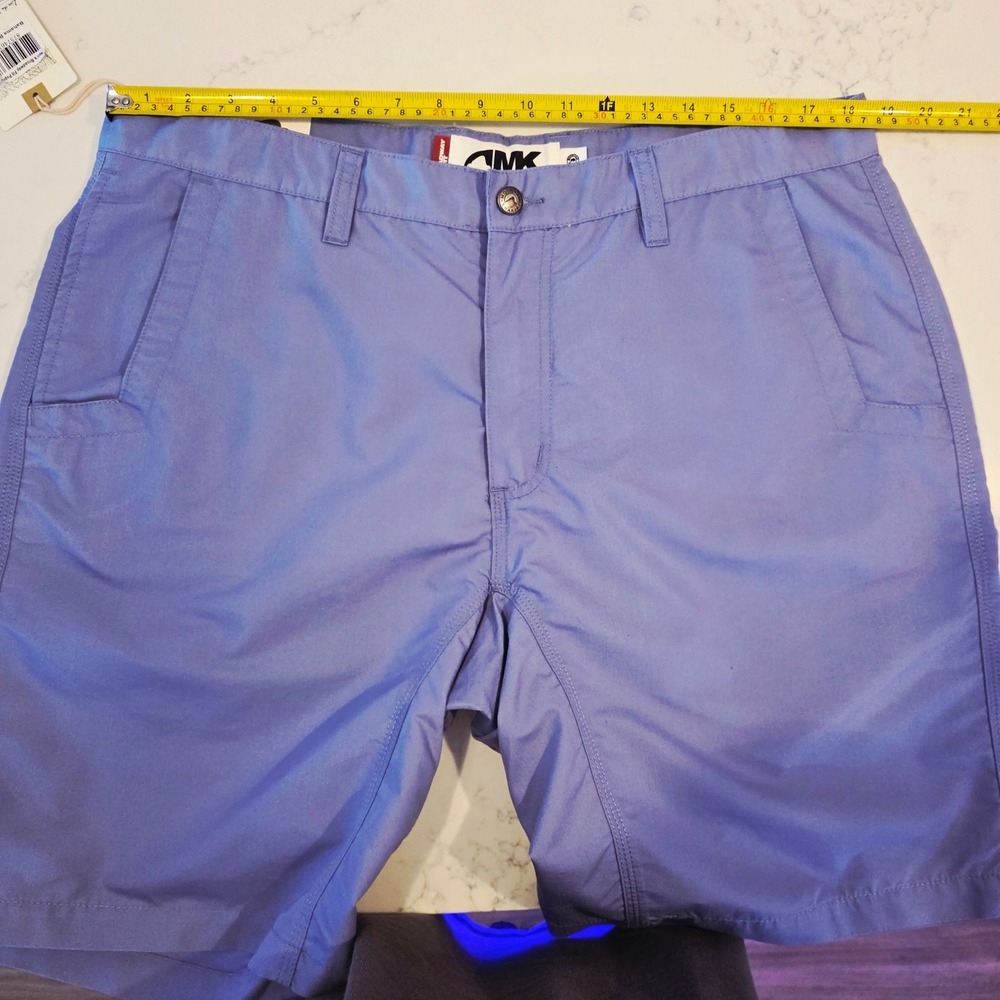 Mountain Khakis Broadway Fit Shorts Mens 38x10 Blue Cotton Blend NWT - Picture 2 of 16